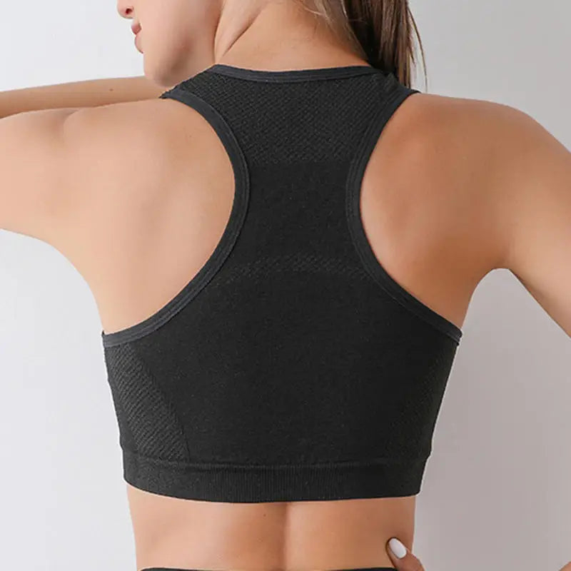 Women Sport’s Bra/Yoga Top Vest/High Shockproof/Yoga Gym Running Fitness/Seamless Sportswear.