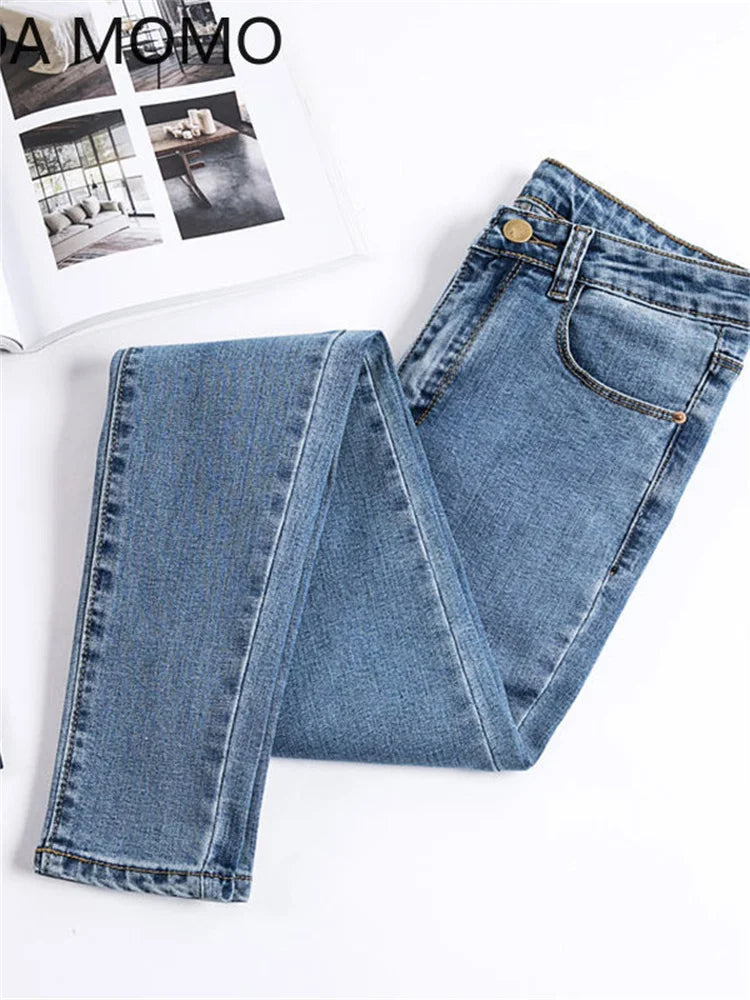 Women’s Classic Stretch Skinny Jeans – High-Waisted Denim Pants | Timeless Everyday Essentials