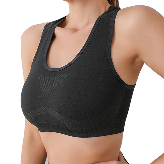 Women Sport’s Bra/Yoga Top Vest/High Shockproof/Yoga Gym Running Fitness/Seamless Sportswear.