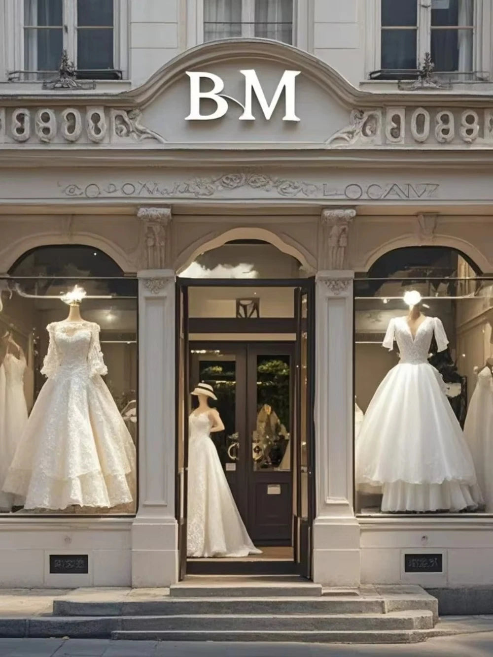 Elegant A Line Romantic High Neck Evening Dress/Floral Customized Charming Cut Out Sequin’s/Crystals Party Event.