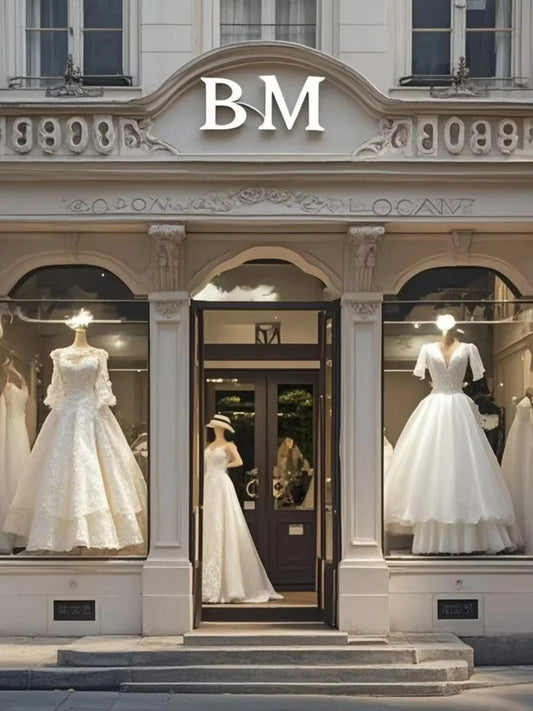 Elegant A Line Romantic High Neck Evening Dress/Floral Customized Charming Cut Out Sequin’s/Crystals Party Event.