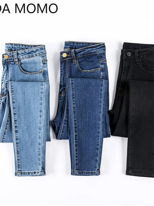 Women’s Classic Stretch Skinny Jeans – High-Waisted Denim Pants | Timeless Everyday Essentials