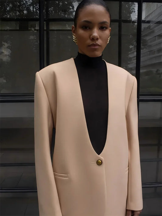 Timeless Power Blazer – Effortless Chic, Elevated Confidence