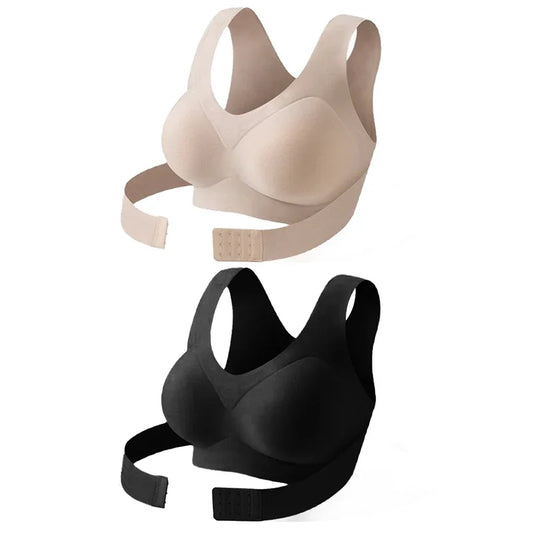 Women’s Posture Corrector Sports Bra Vest | Seamless Back Support Wireless Shapewear Bra | Activewear & Everyday Comfort