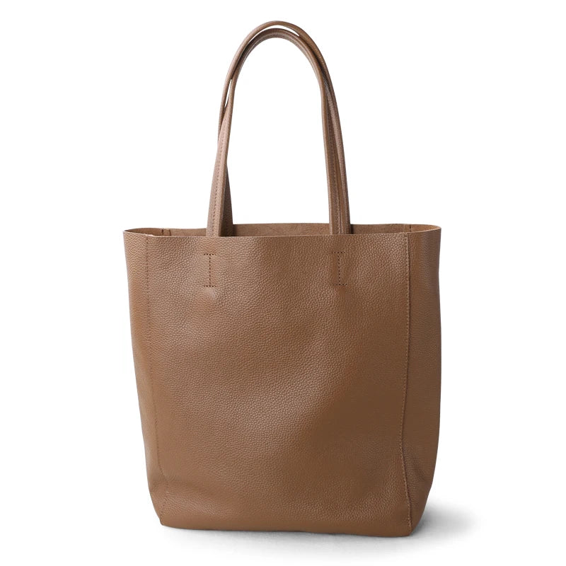 Genuine Leather Luxury Tote Bag – Timeless Everyday Elegance