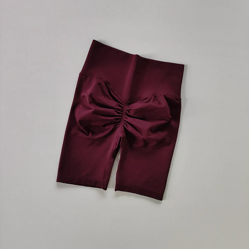 Seamlessly Yoga Short’s/High Waist Sport Hip Push/Up Soft Fitness Quick Dry Running Short’s/Tummy Control Workout Gym Short’s.