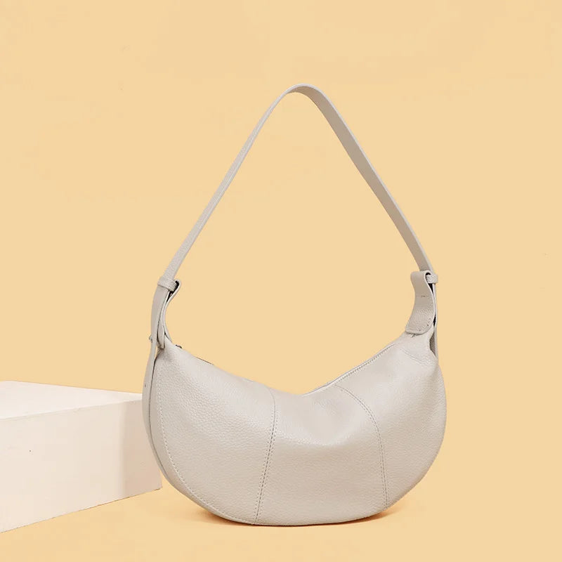 100% Genuine Leather Tote Bag – Premium Minimalist Elegance