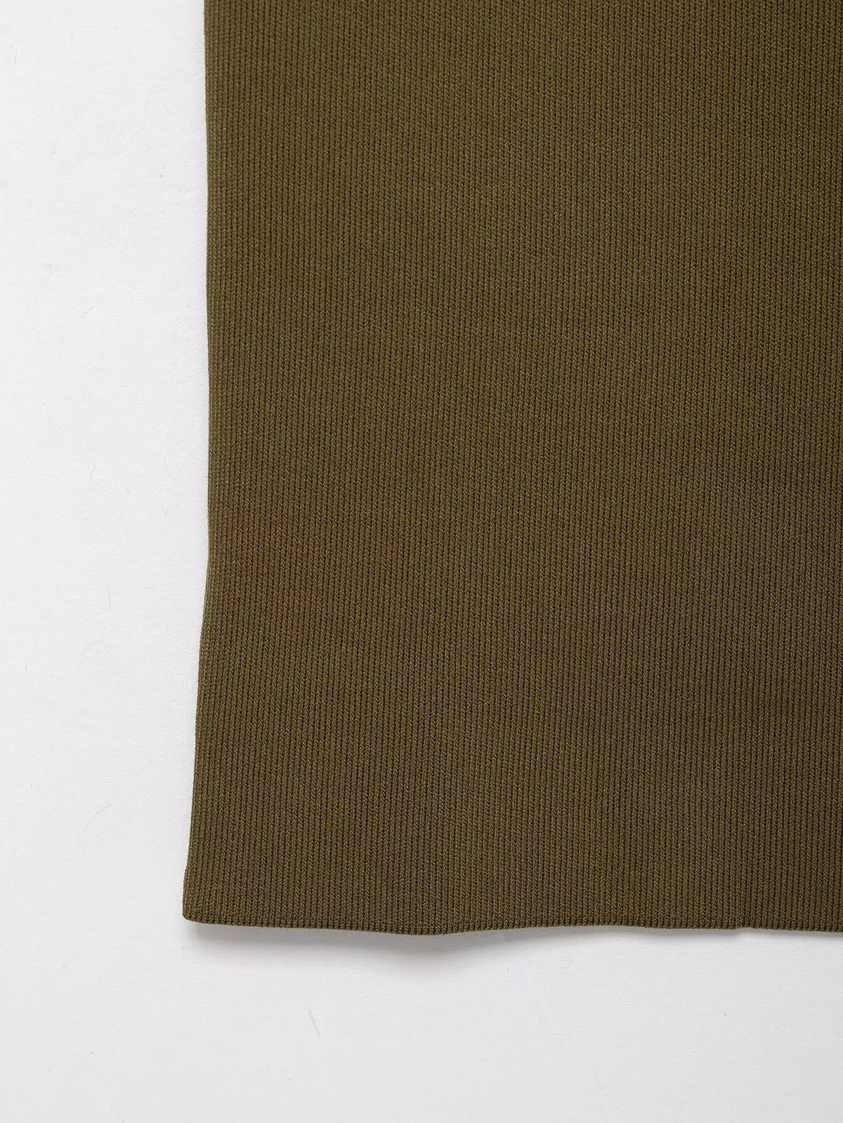 Women’s Olive Green Knit Blazer & Midi Skirt Set | Elegant Two-Piece Business Casual Suit | Fall Winter Fashion