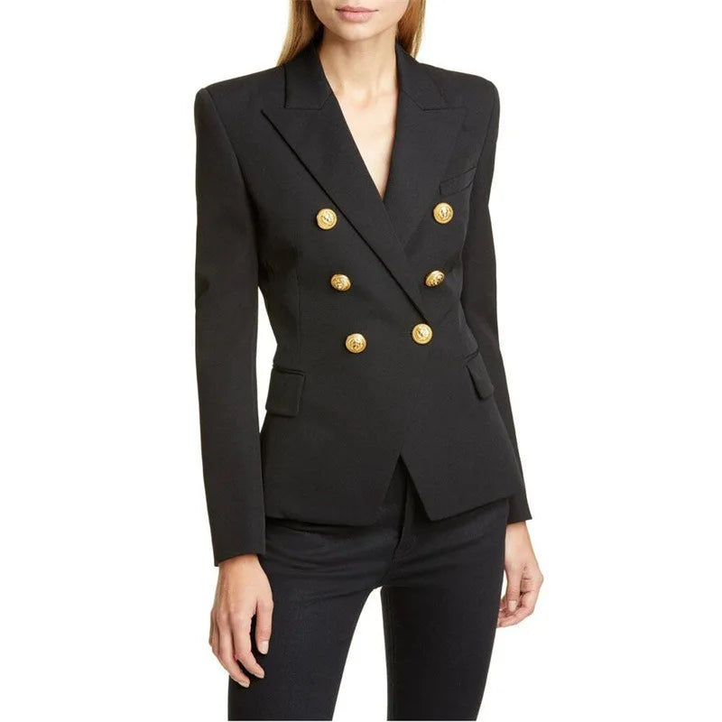 Styled Up V~Neck Blazer’s/Women Clothing For Winter/Solid Color Fashion Casual Suit Slim Blazers Women.