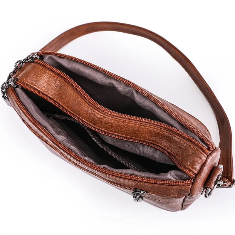 New Trending Vintage Crossbody Bag for Women Fashion Shoulder Bags Handbag PU Leather luxury Design bags.