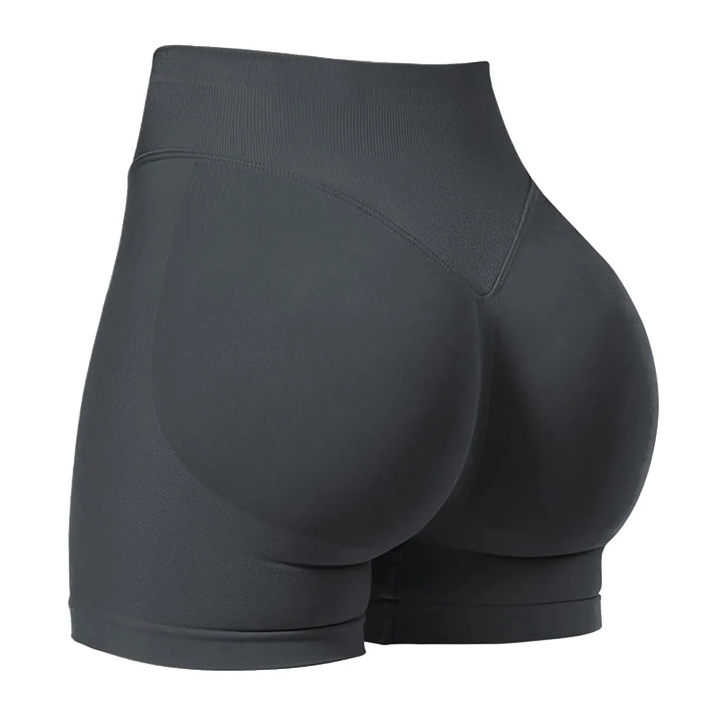 Solid Butt Lyft Low Waist Short’s/ Seamless Gym Short’s/Yoga Running Short’s/High Stretched Cycling Training Short’s.