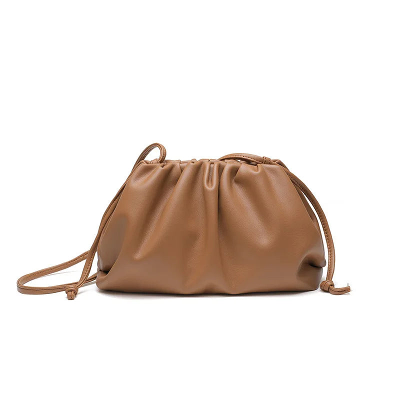 Luxury Soft Leather Shoulder Bag/Soft Versatile Quality Crossbody Bags.