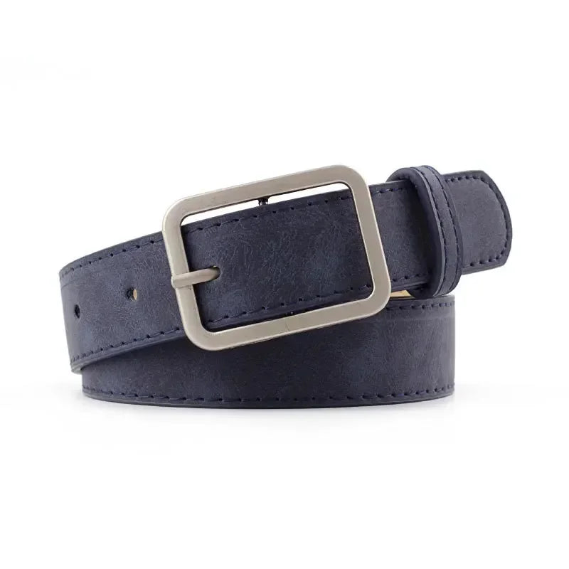 Fashionable Belts for Woman/105cm Beautiful Vintage Color/PU Belts Jeans Accessories Student Trendy Belt’s.