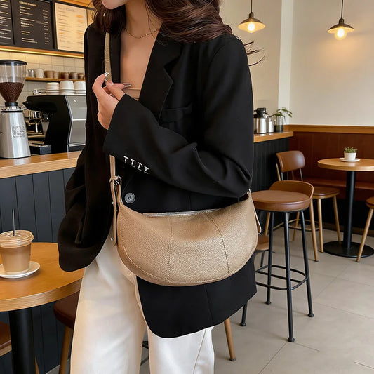100% Genuine Leather Tote Bag – Premium Minimalist Elegance