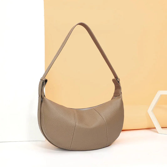 100% Genuine Leather Tote Bag – Premium Minimalist Elegance