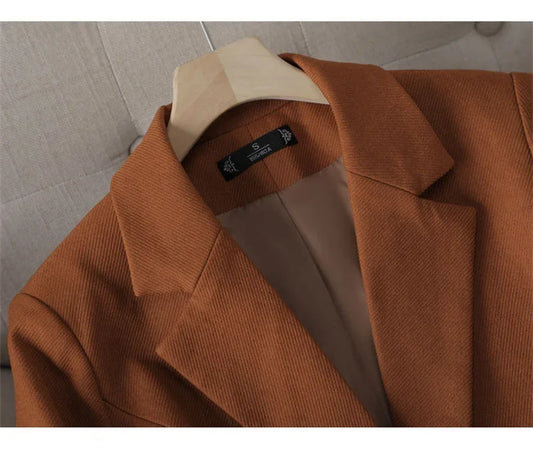Timeless Elegance Longline Double-Breasted Blazer|Modern Blend Boutique | Elevated Women’s Workwear