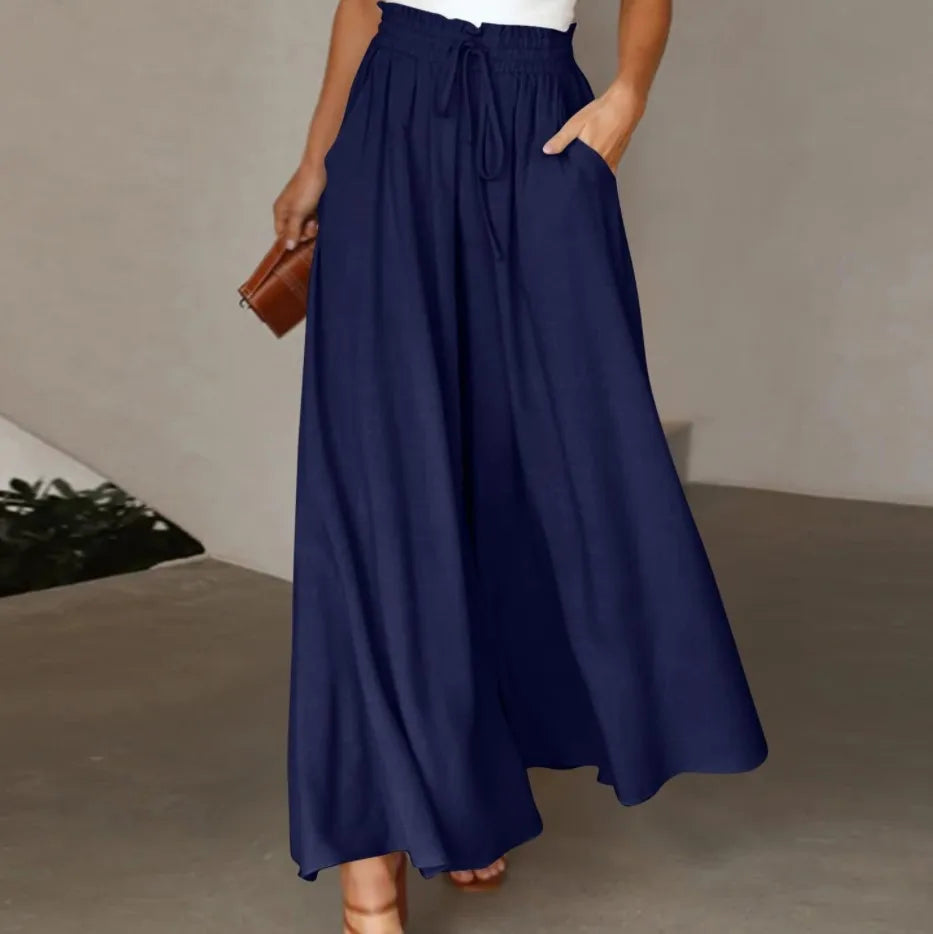 Elegant Flow Wide-Leg Palazzo Pants