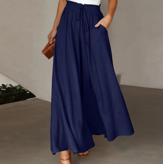 Elegant Flow Wide-Leg Palazzo Pants