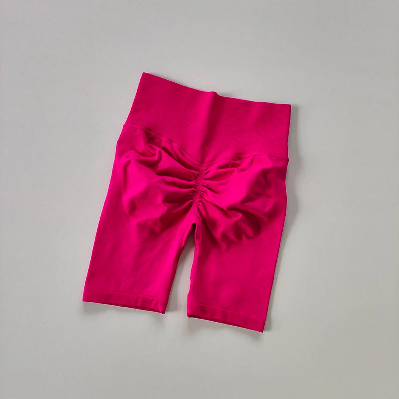 Seamlessly Yoga Short’s/High Waist Sport Hip Push/Up Soft Fitness Quick Dry Running Short’s/Tummy Control Workout Gym Short’s.