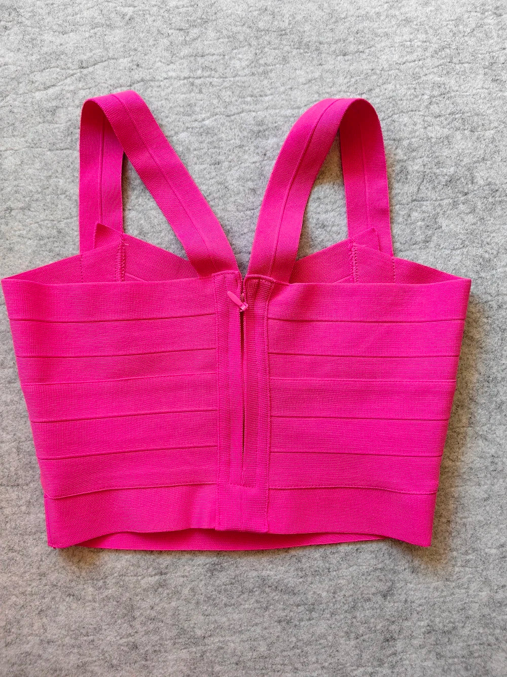 Sexy Criss Cross Vest/Sexy V~Neck Quality Bandage Crop/Sustainable Material/Bodycon Mini Tank Top.