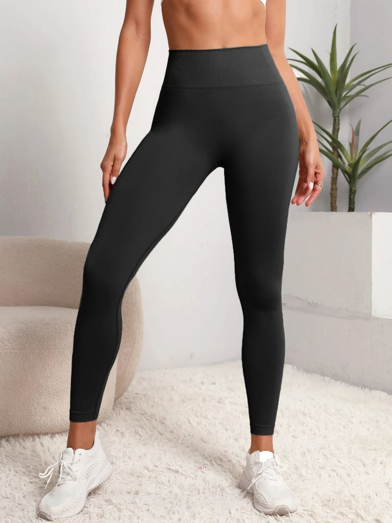 New High Waist Yoga Pants For Women/Tummy Control Legging’s/Stretchy Soft Workout Set/Butt Lift Gym Sports Pants.