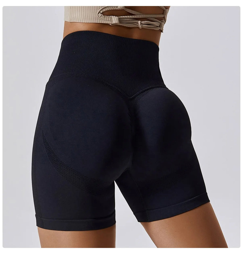 Seamless Sport Short’s For Women/Cycling Jogging Fitness/High Waist Push Up Gym Shorts Leggings Women Yoga Clothing.