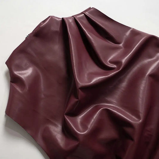 Slim Fit Sleeveless Top Comfortable Slim-fitting Top Stylish Women's Faux Leather Motorcycle Vest with Piled for Fashionable