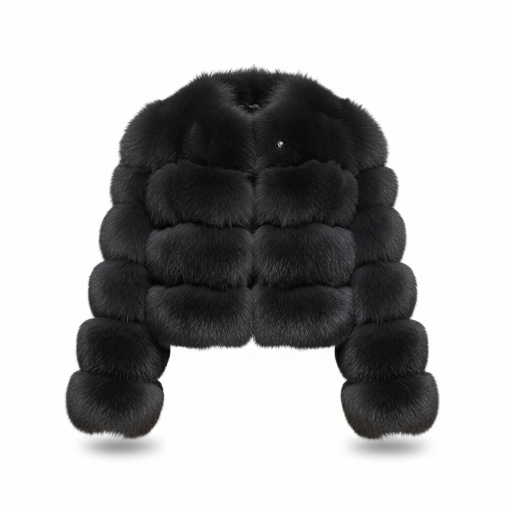 Faux Fur Coat’s For Winter/Women Short Coat Y2k Warm Furry Outerwear/O~Neck Knitted Puffy Warm Coat’s.