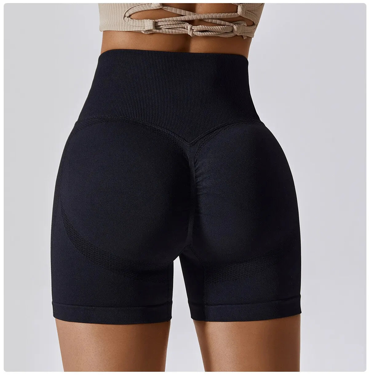 Seamless Sport Short’s For Women/Cycling Jogging Fitness/High Waist Push Up Gym Shorts Leggings Women Yoga Clothing.