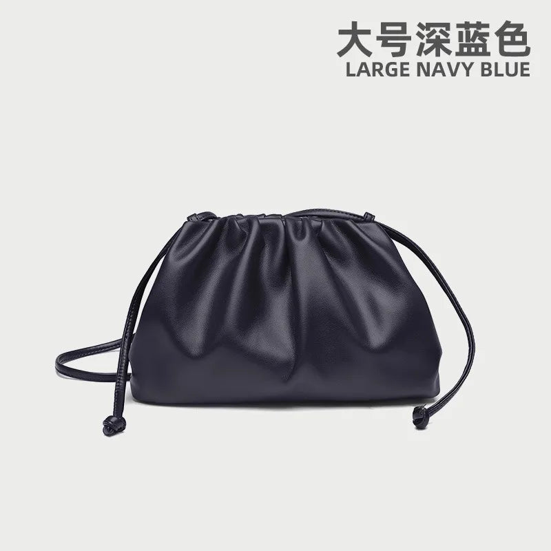 Luxury Soft Leather Shoulder Bag/Soft Versatile Quality Crossbody Bags.