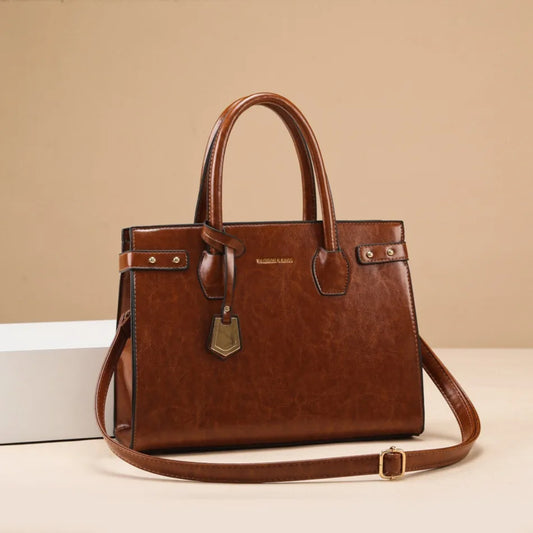 Luxury High Capacity Shoulder Bag/High-quality Soft Leather Tote/Handbags for Women Sac A Main.