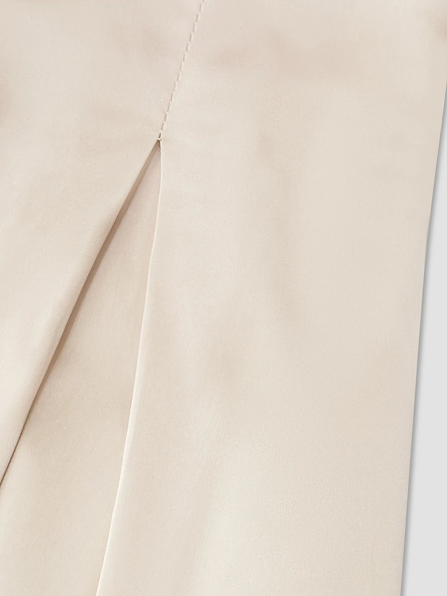 Luxury Satin Cowl Neck Two-Piece Set – Elegant Sleeveless Top & Flowing Skirt Set