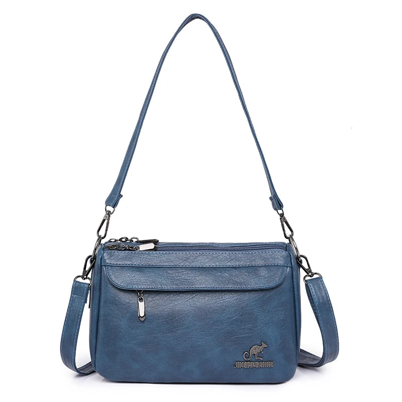 New Trending Vintage Crossbody Bag for Women Fashion Shoulder Bags Handbag PU Leather luxury Design bags.