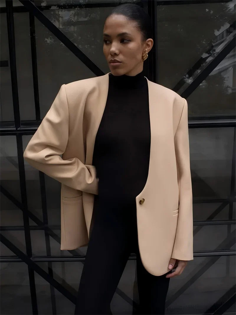 Timeless Power Blazer – Effortless Chic, Elevated Confidence