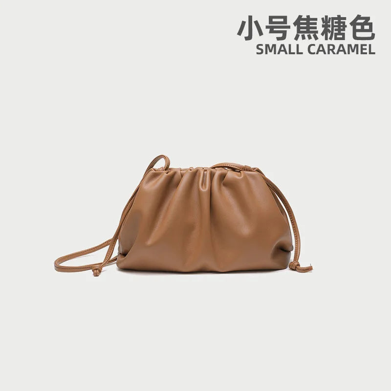Luxury Soft Leather Shoulder Bag/Soft Versatile Quality Crossbody Bags.