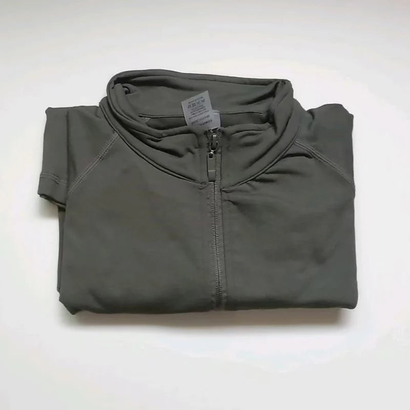 Workout Activewear Sports Pilates/Yoga Clothes Zippy Jacket/Running Long Sleeves Gym Tops Zipper.