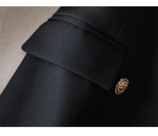 Timeless Elegance Longline Double-Breasted Blazer|Modern Blend Boutique | Elevated Women’s Workwear