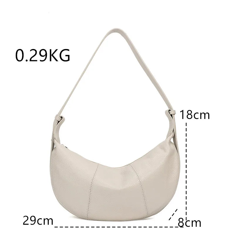 100% Genuine Leather Tote Bag – Premium Minimalist Elegance