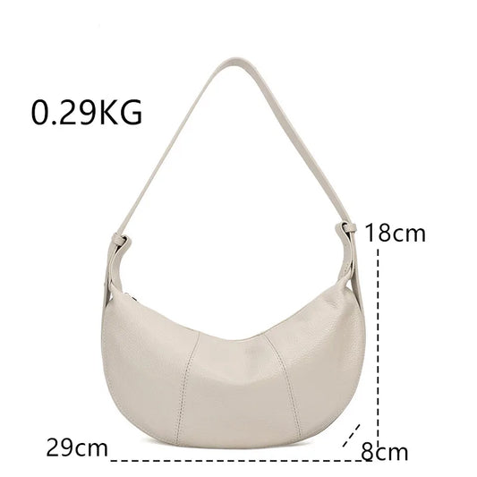 100% Genuine Leather Tote Bag – Premium Minimalist Elegance