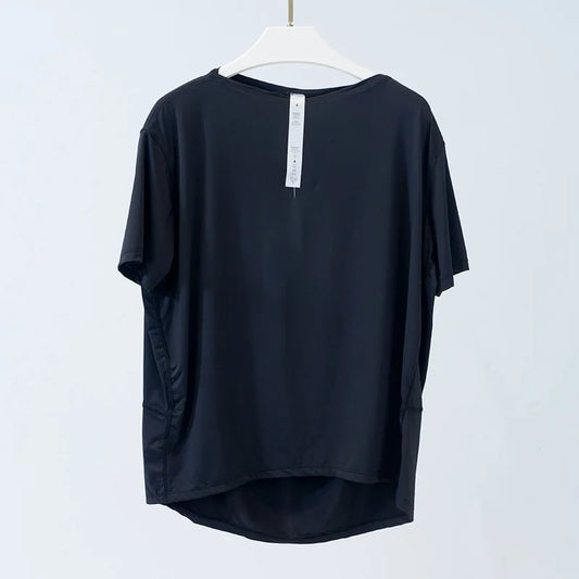 Women’s Cooling Active Top with Utility Pockets | Breathable Stretch Fitness Shirt