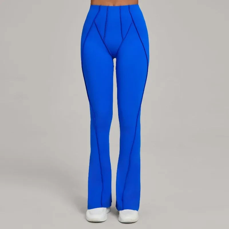 Tight Fitted Wide-Leg Hip-Lifting Pant’s/Yoga Flared Pants Dance High-Waist Flared Fit/Casual Outdoors Sports Trousers Gym Workout.