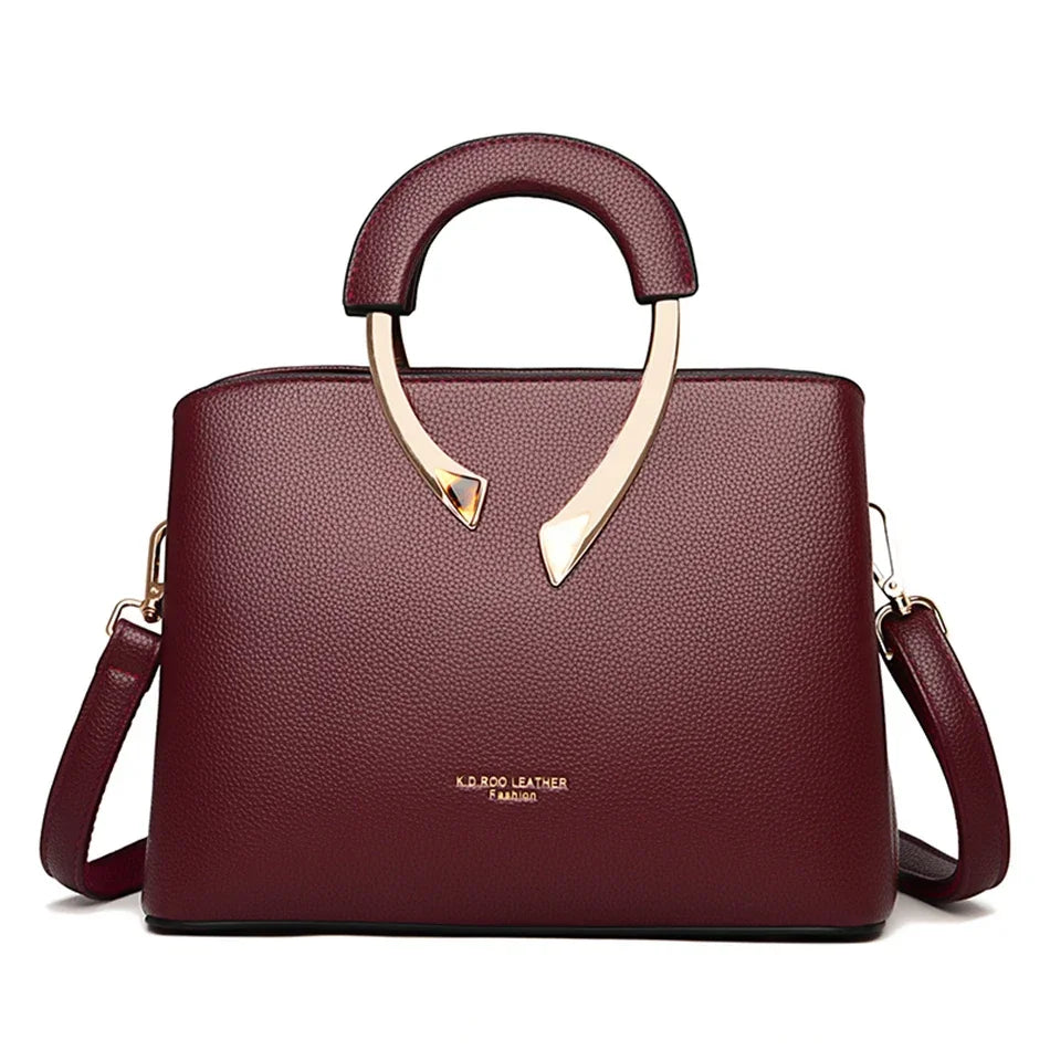 High Quality Luxury Handbag’s/Leather Casual Crossbody Shoulder Bag’s/Women Totes Bag’s Sac A Main.
