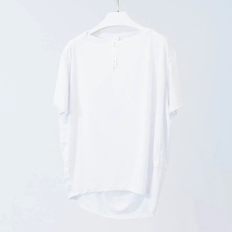Women’s Cooling Active Top with Utility Pockets | Breathable Stretch Fitness Shirt