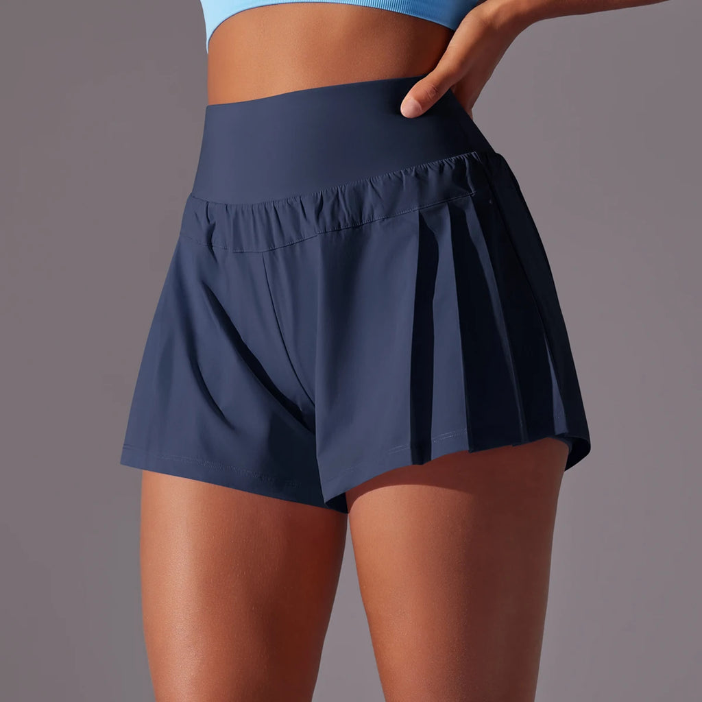 Wide Fitted Gym Running Short’s/ Double Deck Quick Dry/Gym Sport Fitness Jogging/Workout Shorts With Pocket’s.