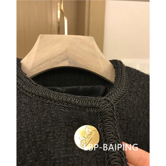 2025 Winter Women Woolen Coat – High-Quality Long Sleeve Casual Short Coat – Modern Elegant Female Jacket Outerwear