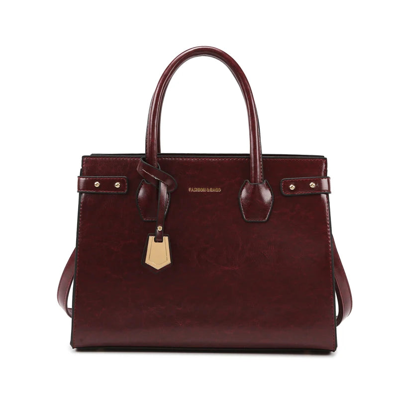 Luxury High Capacity Shoulder Bag/High-quality Soft Leather Tote/Handbags for Women Sac A Main.