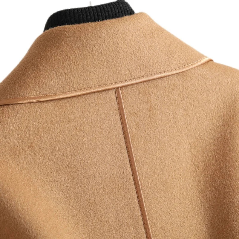 Premium 100% Australian Wool Belted Maxi Coat