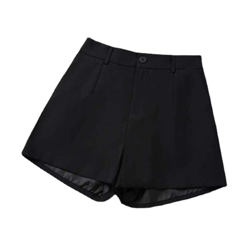 Suited Line Shorts Elegant High Waist/Wide Leg Suit Short Commute Summer Suit Shorts Casual Slim Hot Short Pants