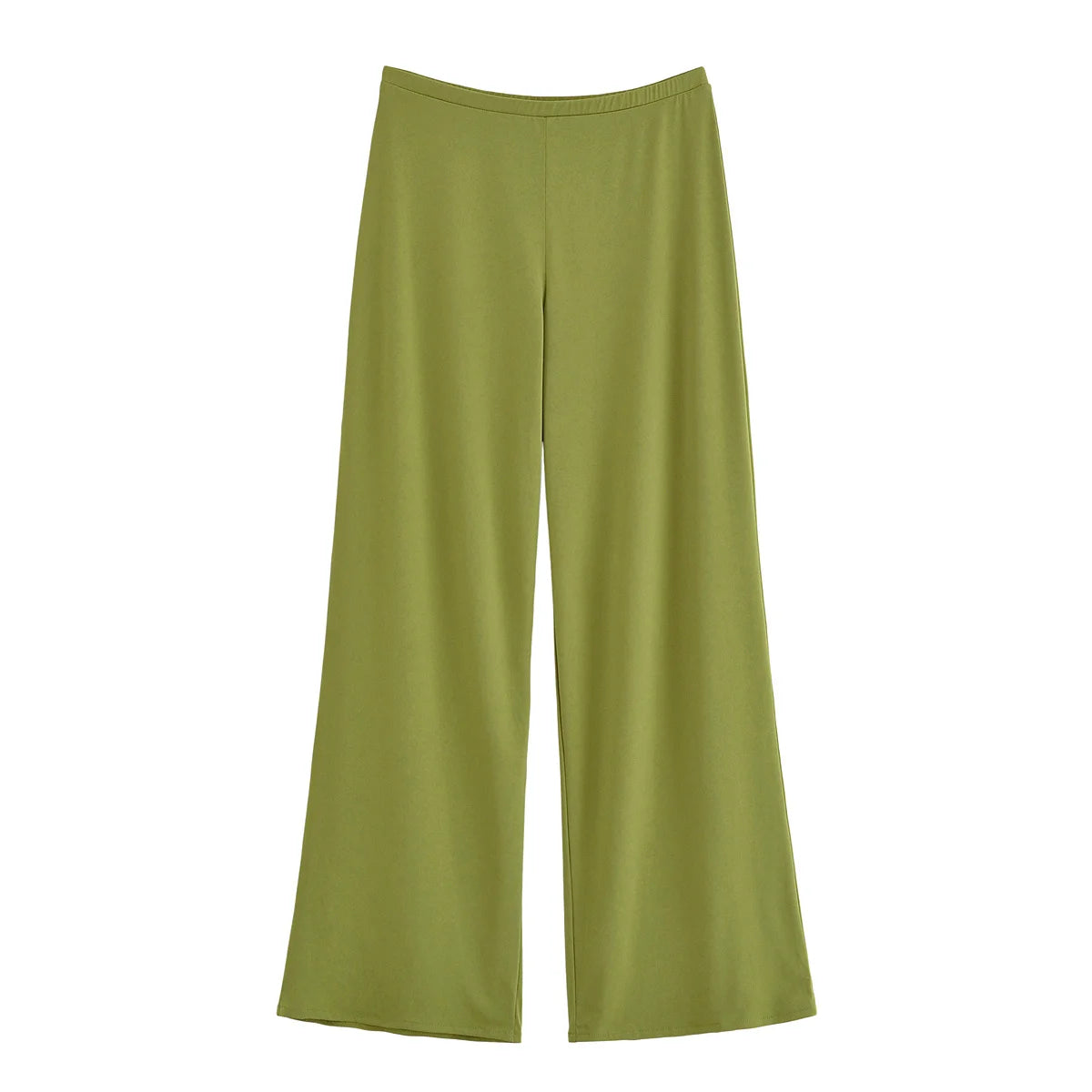 Modern Designed HH Blouse/Women Asymmetric Pleated Backless Top/Elastic Waist Setting/Wide-Leg Pant’s.