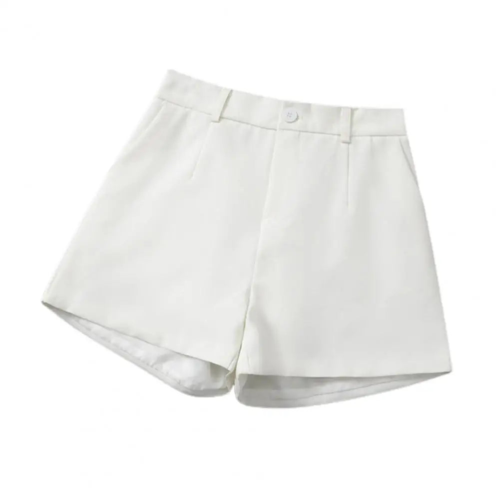 Suited Line Shorts Elegant High Waist/Wide Leg Suit Short Commute Summer Suit Shorts Casual Slim Hot Short Pants
